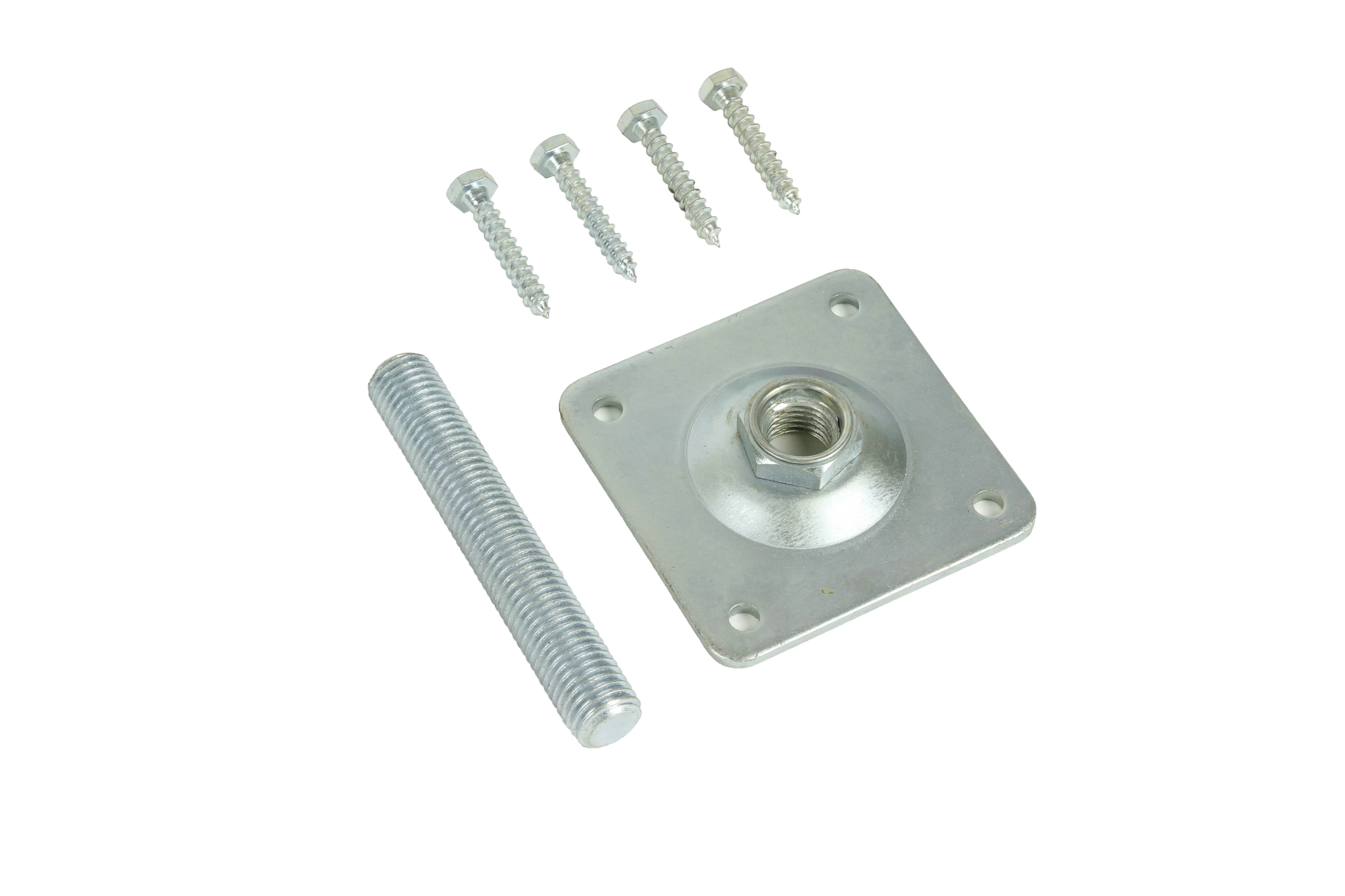 Betonpoer Recht 20 x 20 x 58 cm inclusief Stelplaat M20 - Afbeelding 7